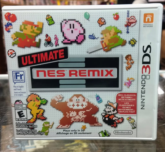 ULTIMATE NES REMIX (NINTENDO 3DS) - jeux video game-x