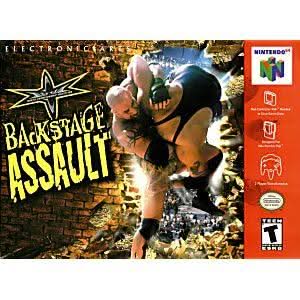 WCW BACKSTAGE ASSAULT (NINTENDO 64 N64) - jeux video game-x