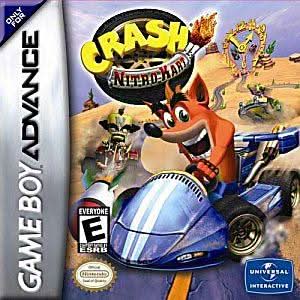 CRASH NITRO KART (GAME BOY ADVANCE GBA) - jeux video game-x