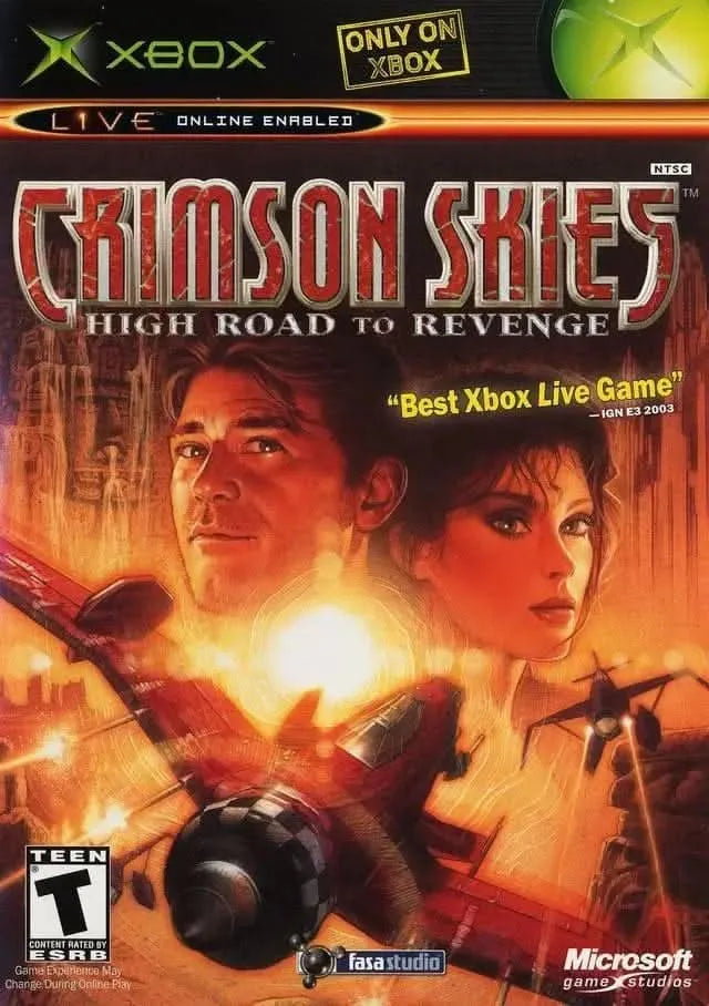 CRIMSON SKIES XBOX - jeux video game-x