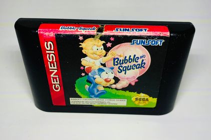 Bubble and Squeak SEGA GENESIS SG - jeux video game-x
