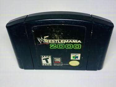 WWF WRESTLEMANIA 2000 NINTENDO 64 N64 - jeux video game-x