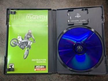 JEREMY MCGRATH SUPERCROSS WORLD PLAYSTATION 2 PS2 - jeux video game-x