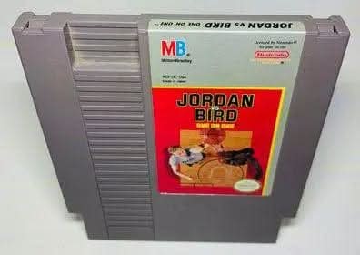 JORDAN VS BIRD NINTENDO NES - jeux video game-x