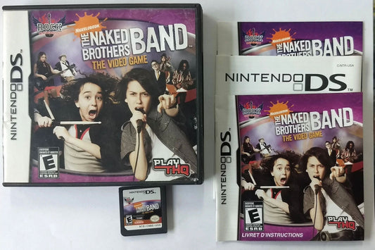 ROCK UNIVERSITY PRESENTS THE NAKED BROTHERS BAND NINTENDO DS - jeux video game-x
