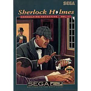 SHERLOCK HOLMES: CONSULTING DETECTIVE - VOLUME II 2 SEGA CD SCD - jeux video game-x