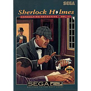 SHERLOCK HOLMES: CONSULTING DETECTIVE - VOLUME II 2 SEGA CD SCD - jeux video game-x