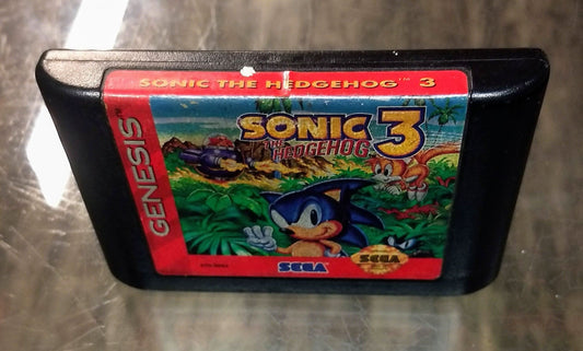 SONIC THE HEDGEHOG 3 SEGA GENESIS SG - jeux video game-x