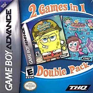 SPONGEBOB SQUAREPANTS AND FAIRLY ODDPARENTS GAME BOY ADVANCE GBA - jeux video game-x