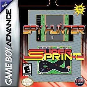 SPY HUNTER AND SUPER SPRINT (GAME BOY ADVANCE GBA) - jeux video game-x