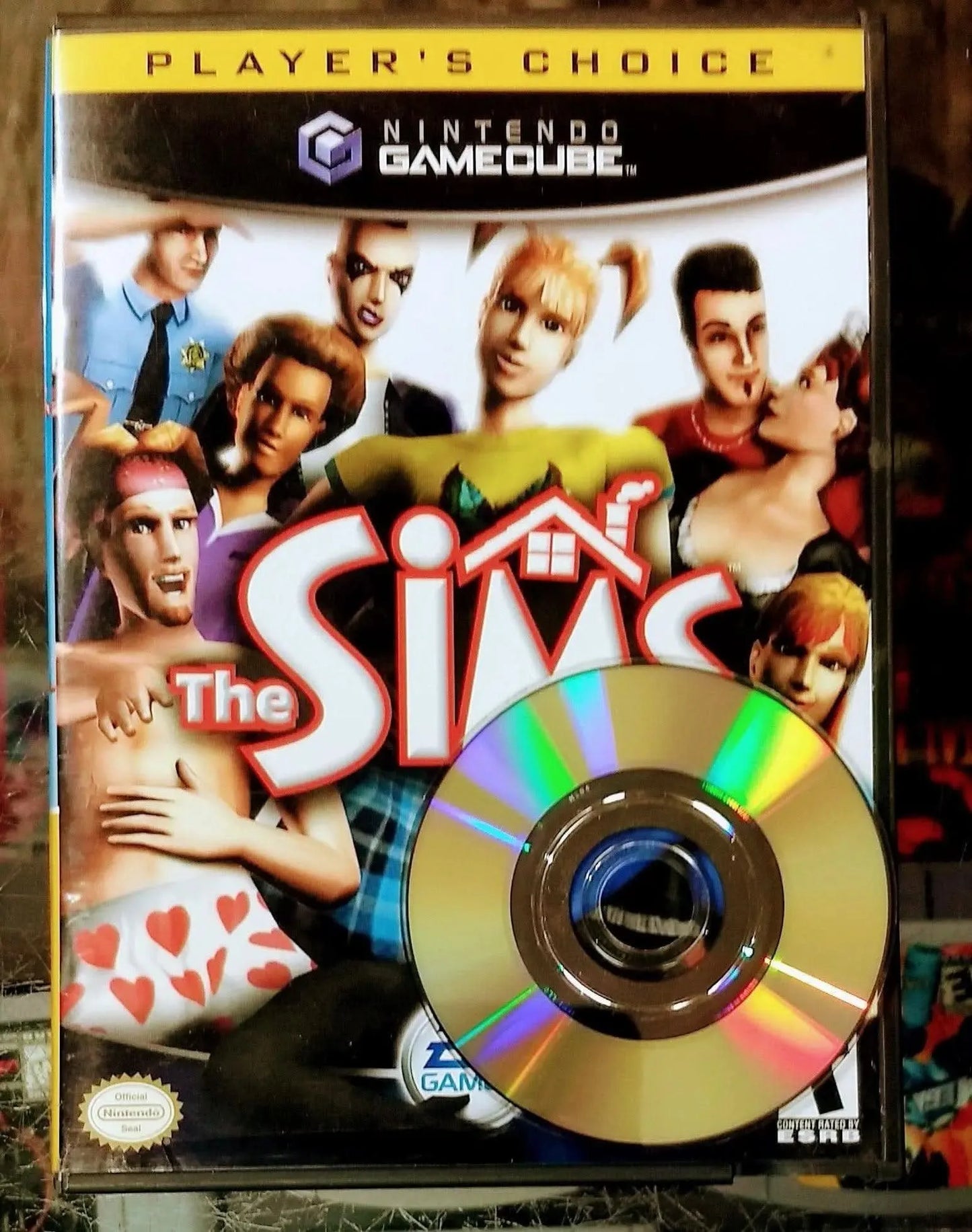 THE SIMS PLAYERS CHOICE NINTENDO GAMECUBE NGC - jeux video game-x