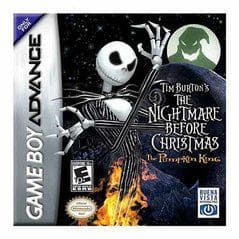 TIM BURTON'S THE NIGHTMARE BEFORE CHRISTMAS: THE PUMPKIN KING (GAME BOY ADVANCE GBA) - jeux video game-x