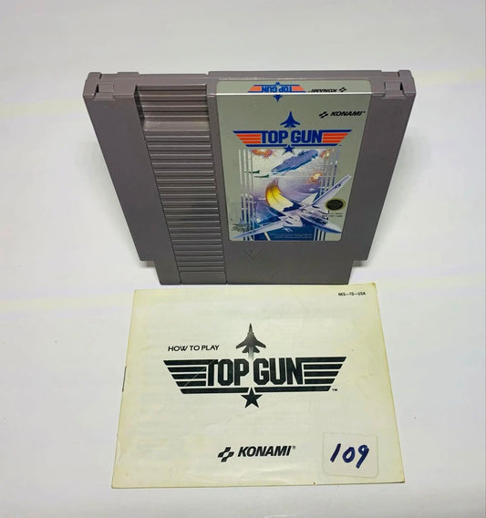 TOP GUN NINTENDO NES - jeux video game-x