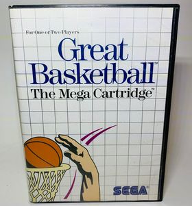 Great Basketball SEGA MASTER SYSTEM SMS - jeux video game-x