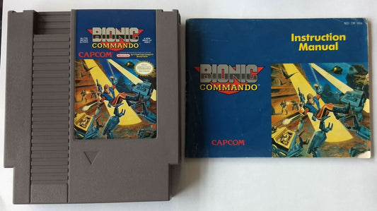 BIONIC COMMANDO NINTENDO NES - jeux video game-x