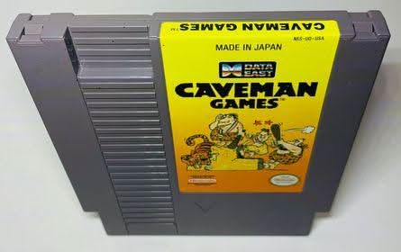 CAVEMAN GAMES NINTENDO NES - jeux video game-x