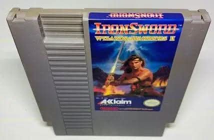 IRONSWORD : WIZARDS AND WARRIORS II 2 NINTENDO NES - jeux video game-x