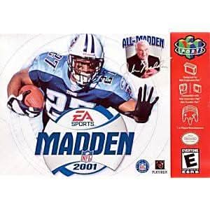 MADDEN NFL 2001 (NINTENDO 64 N64) - jeux video game-x