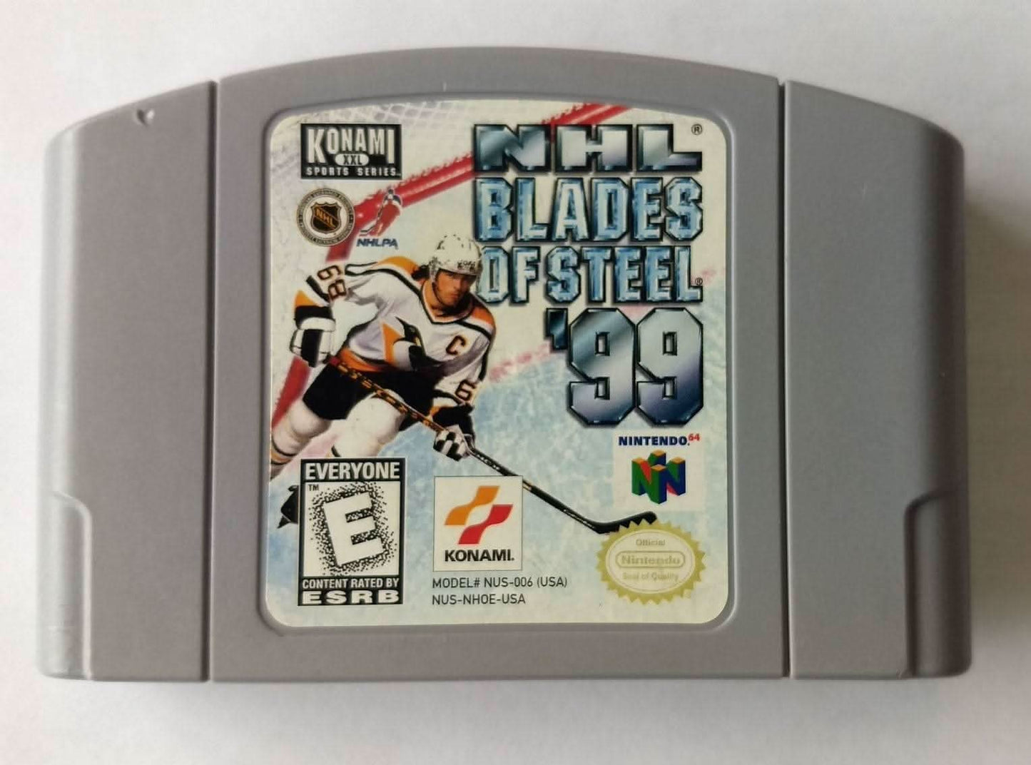 NHL BLADES OF STEEL 99 NINTENDO 64 N64 - jeux video game-x