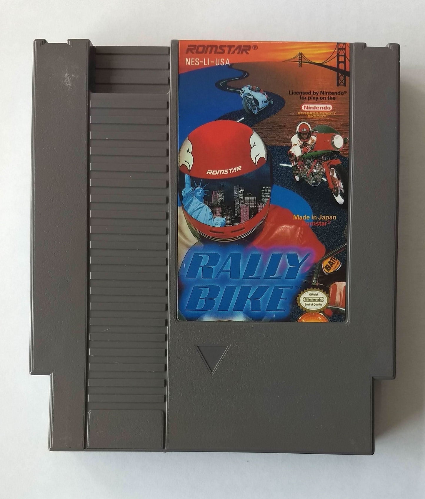 RALLY BIKE NINTENDO NES - jeux video game-x