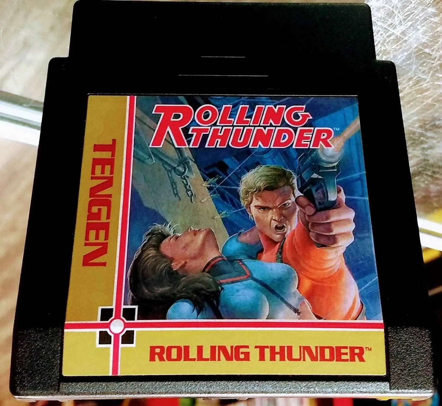 Rolling Thunder Tengen Nintendo Nes
