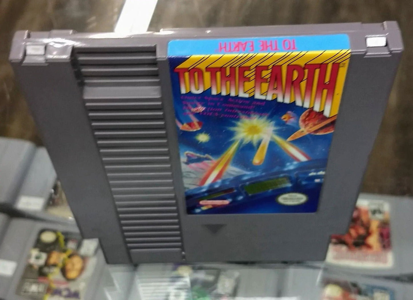 TO THE EARTH NINTENDO NES - jeux video game-x