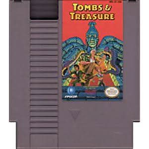 TOMBS & TREASURE NINTENDO NES - jeux video game-x