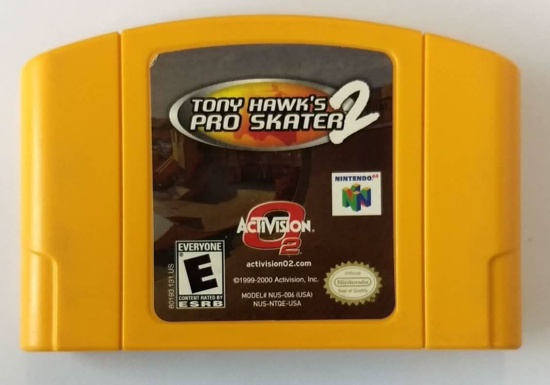 TONY HAWK'S PRO SKATER THPS 2 NINTENDO 64 N64 - jeux video game-x