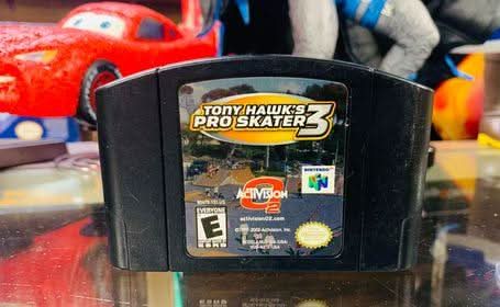 TONY HAWK'S PRO SKATER THPS 3 NINTENDO 64 N64 - jeux video game-x