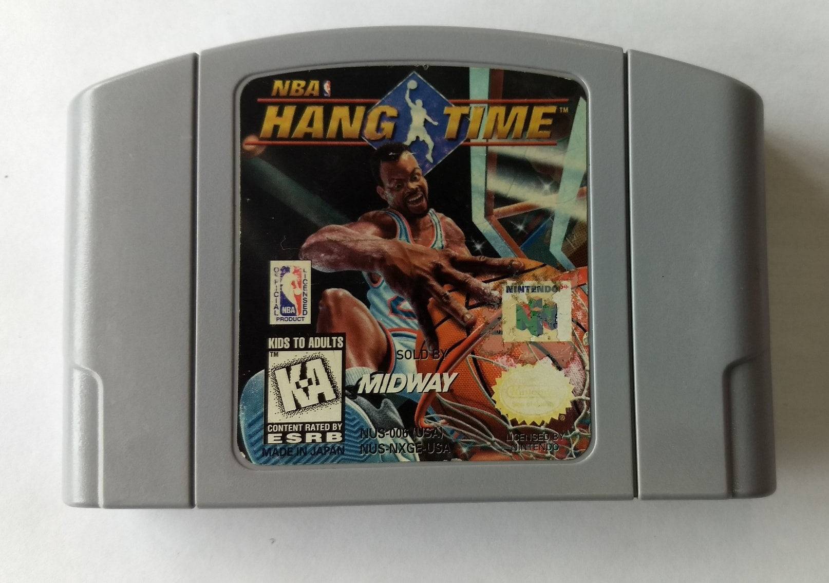 NBA HANG TIME NINTENDO 64 N64 | jeux video game-x