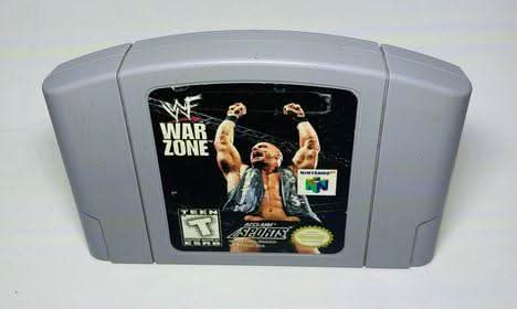 WWF WAR ZONE NINTENDO 64 N64 - jeux video game-x