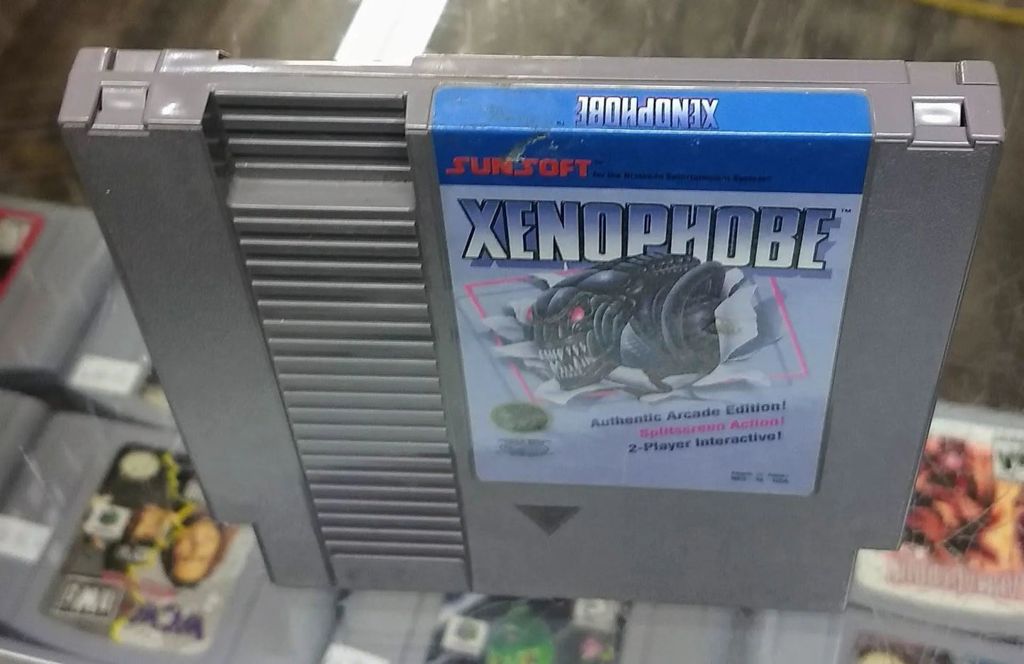 XENOPHOBE NINTENDO NES - jeux video game-x