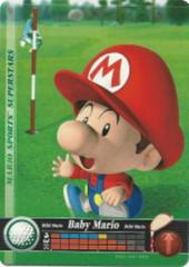 Baby Mario Golf [Mario Sports Superstars] Amiibo card - jeux video game-x