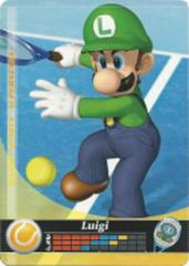 Luigi Tennis [Mario Sports Superstars] Amiibo card - jeux video game-x