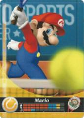 Mario Tennis [Mario Sports Superstars] Amiibo card - jeux video game-x