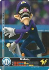 Waluigi Baseball [Mario Sports Superstars] Amiibo card - jeux video game-x