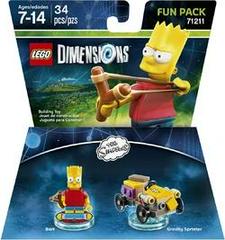 THE SIMPSONS - BART SIMPSON [FUN PACK] 71211 (LEGO DIMENSIONS LEGOD) - jeux video game-x