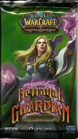 WORLD OF WARCRAFT WOW TRADING CARD GAME TCG BETRAYAL OF THE GUARDIANS BOOSTER PACK