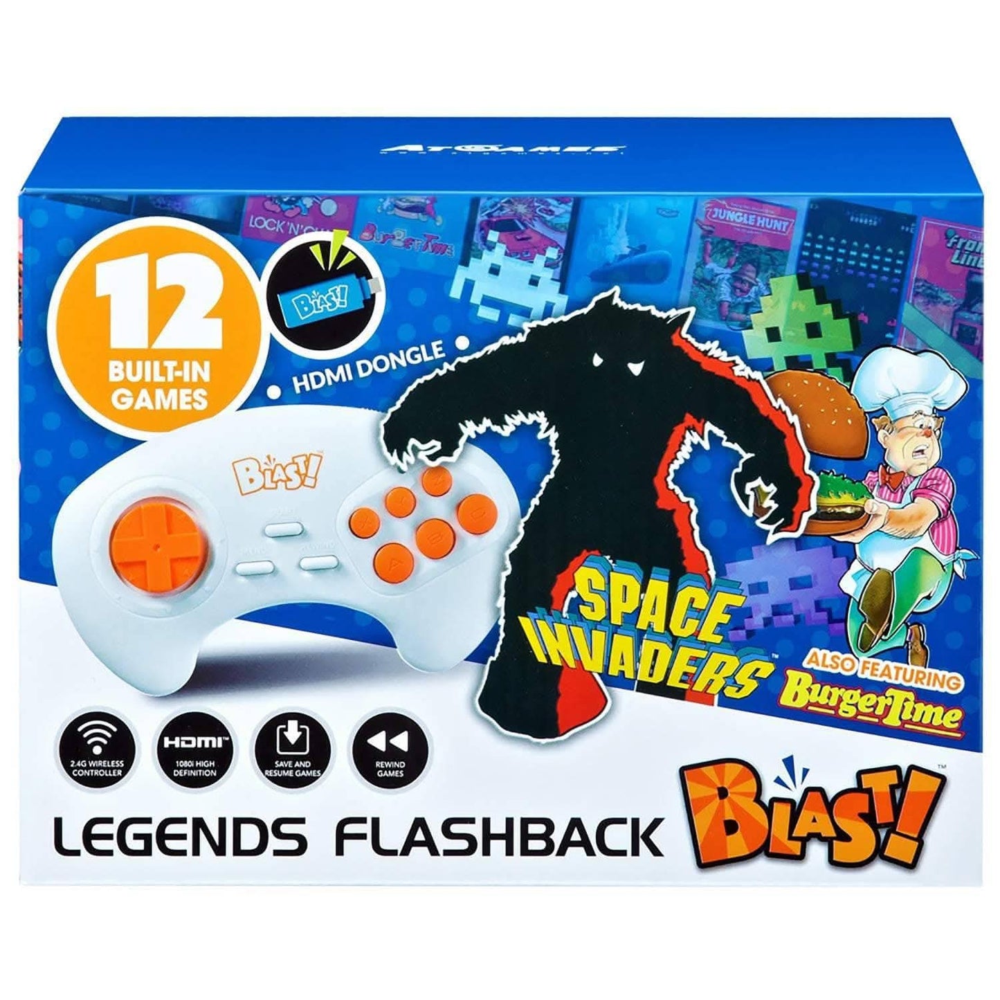 CONSOLE LEGENDS FLASHBACK BLAST ARCADE - jeux video game-x