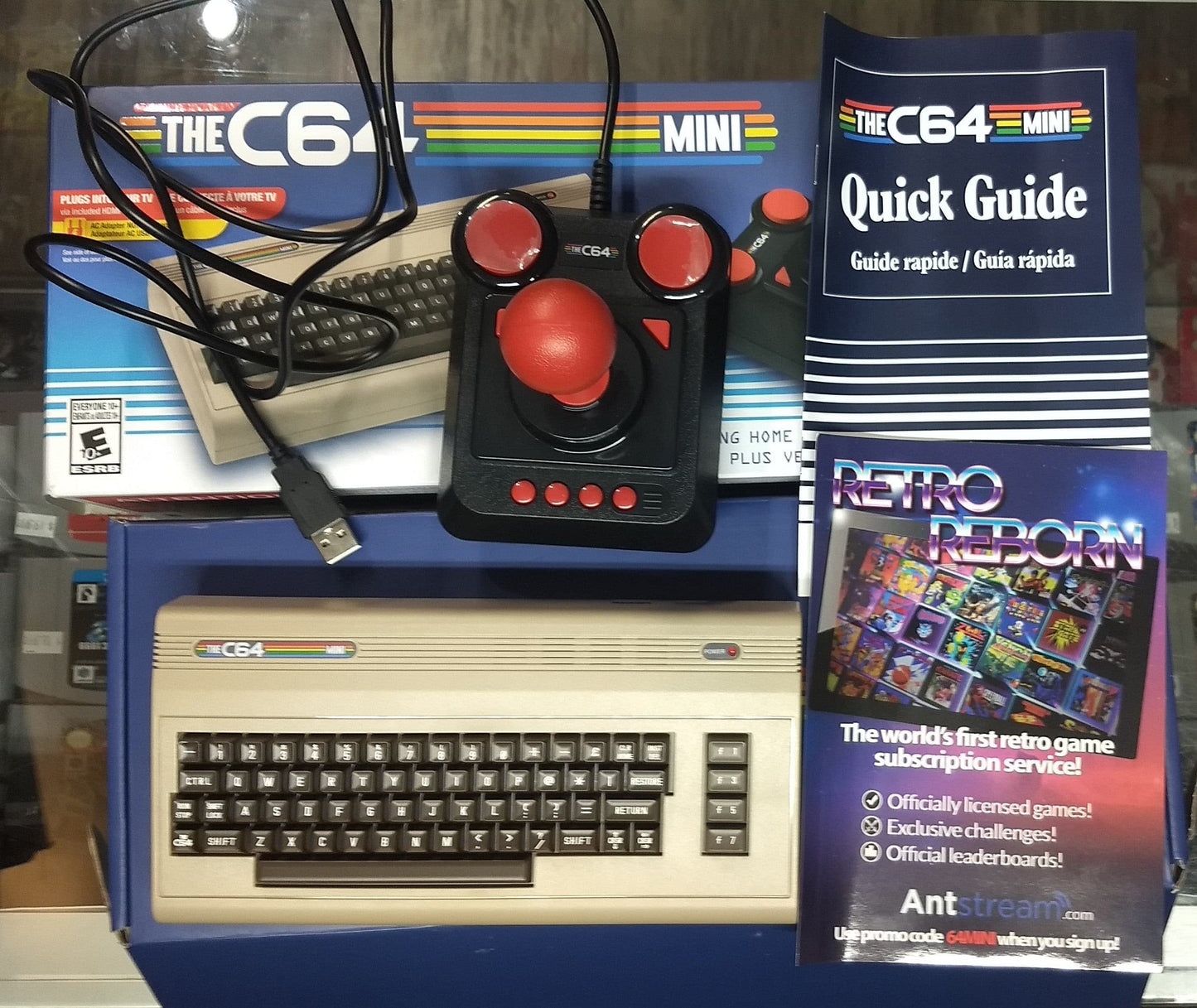 CONSOLE THE COMMODORE 64 C64 MINI SYSTEM - jeux video game-x
