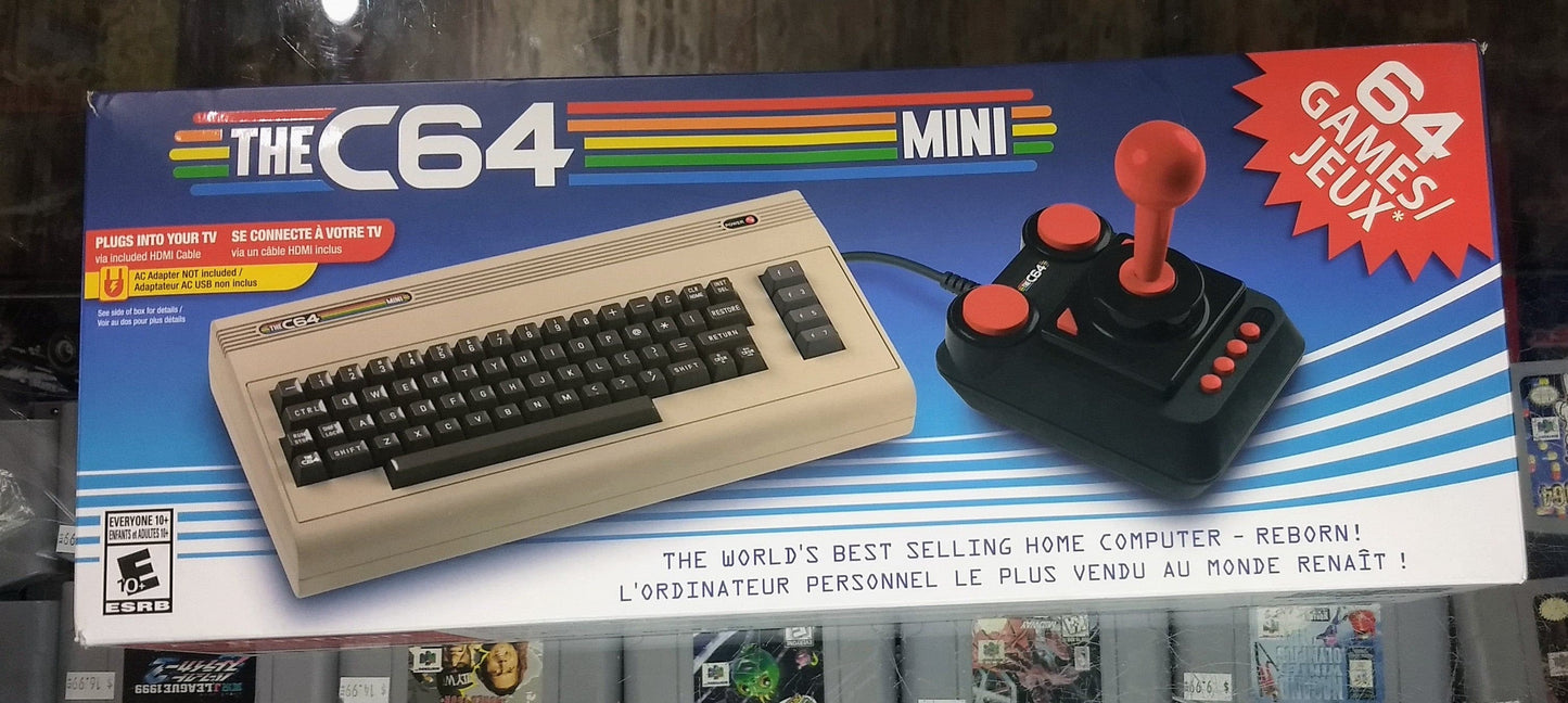 CONSOLE THE COMMODORE 64 C64 MINI SYSTEM - jeux video game-x