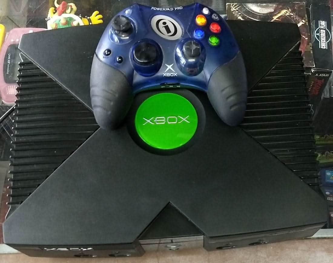 CONSOLE XBOX ORIGINAL OG SYSTEM - jeux video game-x
