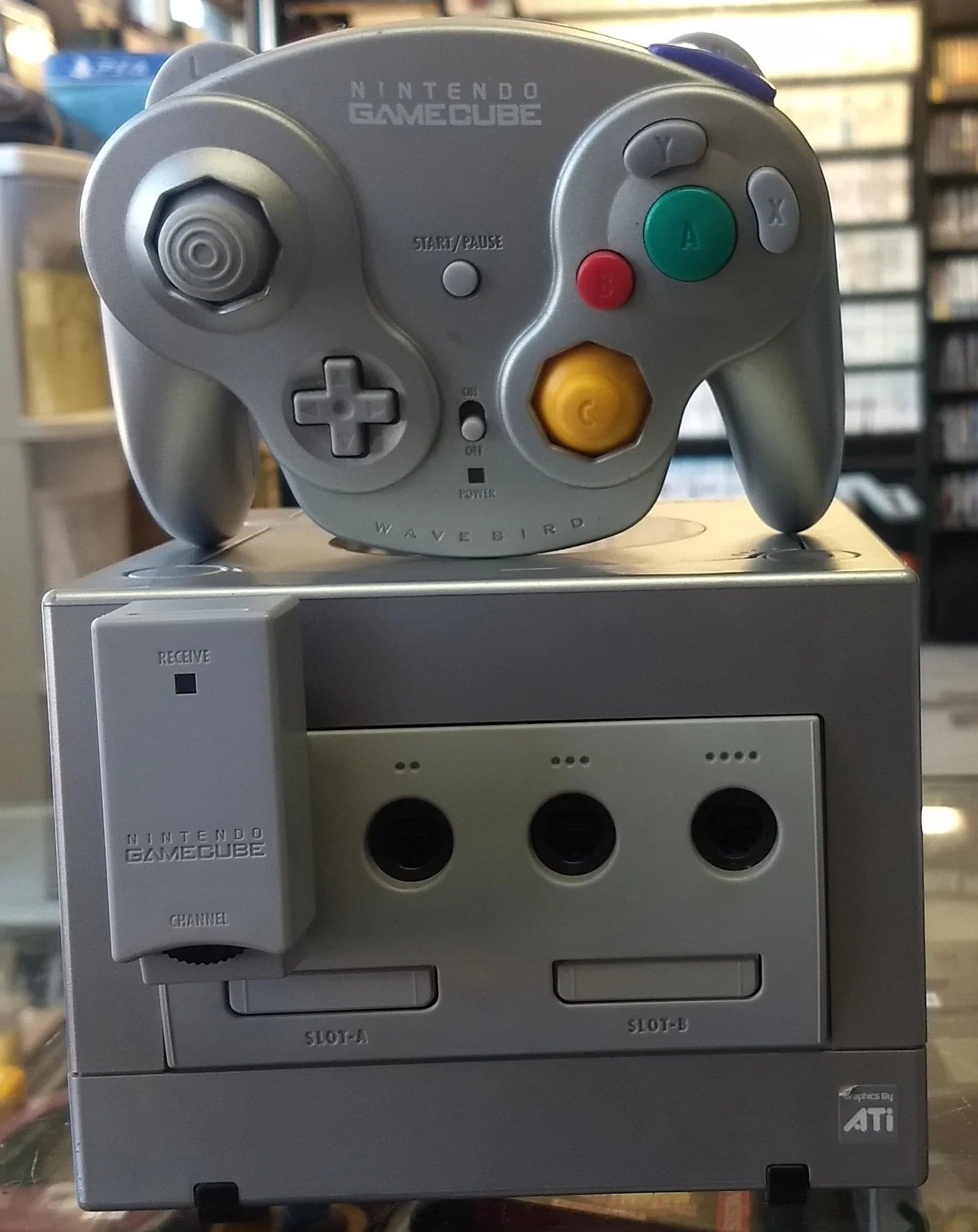 Nintendo GameCube Console in Platinum authentic