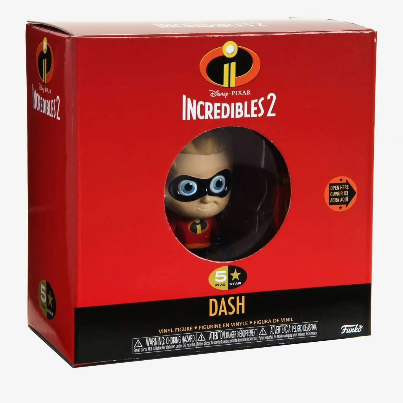 Funko pop Five Star Disney Pixar Incredible 2 Dash - jeux video game-x