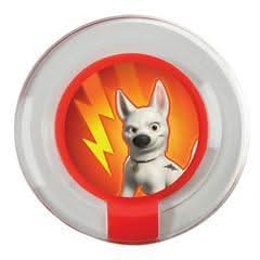 Bolt's Super Strength power Disc Disney Infinity 1.0 inf 35 - jeux video game-x