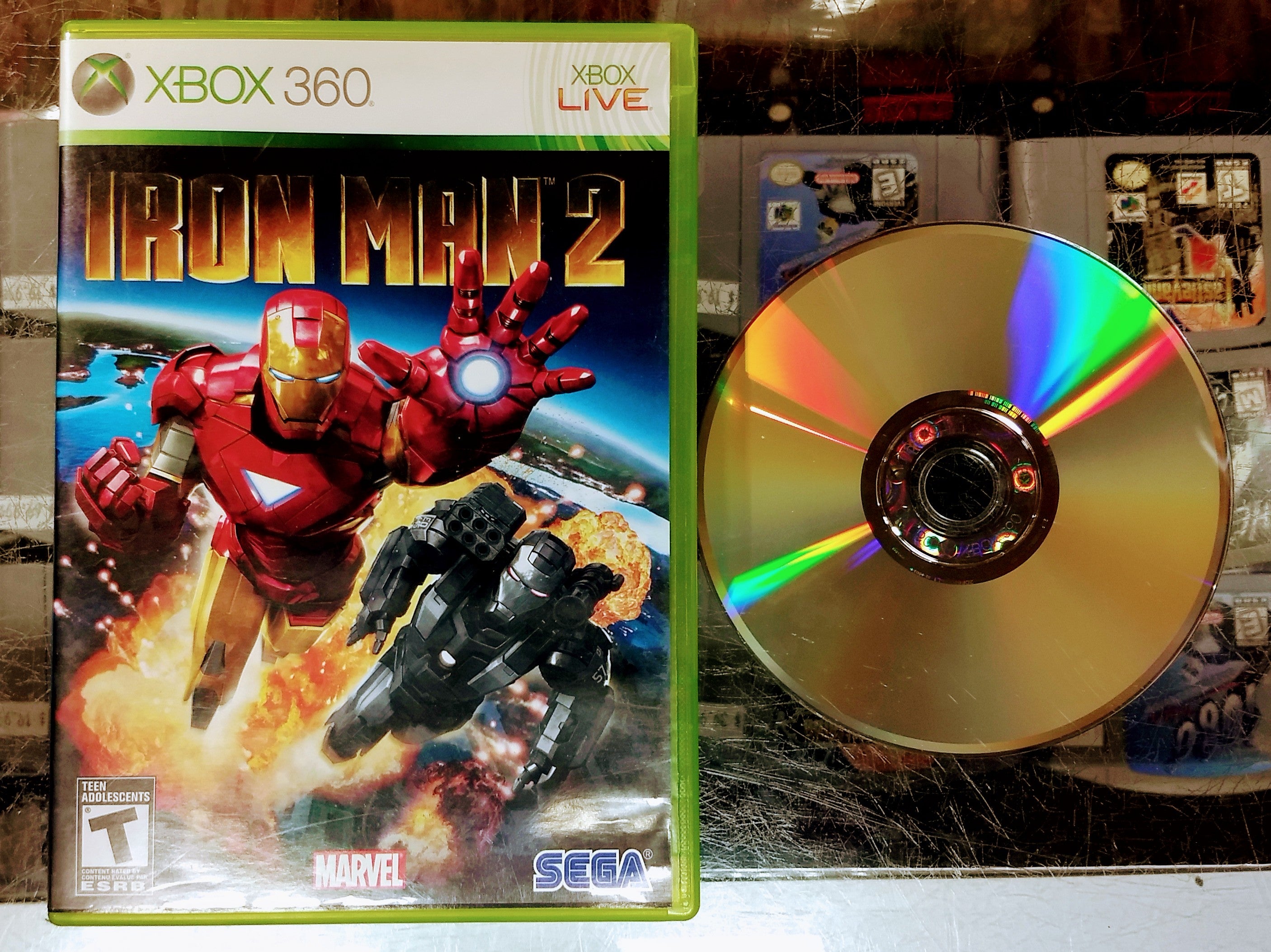 IRON MAN 2 (XBOX 360 X360) | jeux video game-x