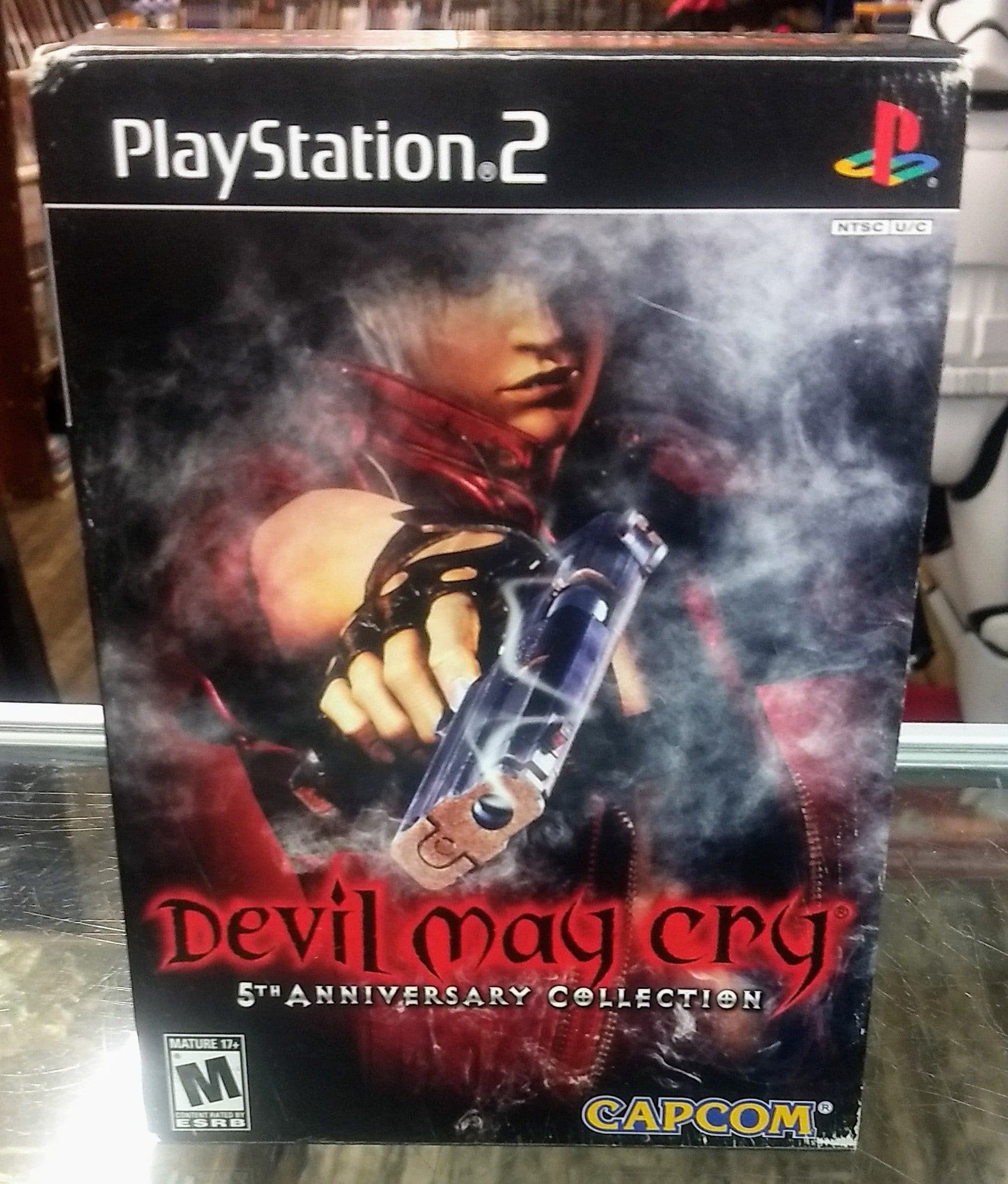 DEVIL MAY CRY 5TH ANNIVERSARY COLLECTION BLACK BOX (PLAYSTATION 2 PS2) |  jeux video game-x