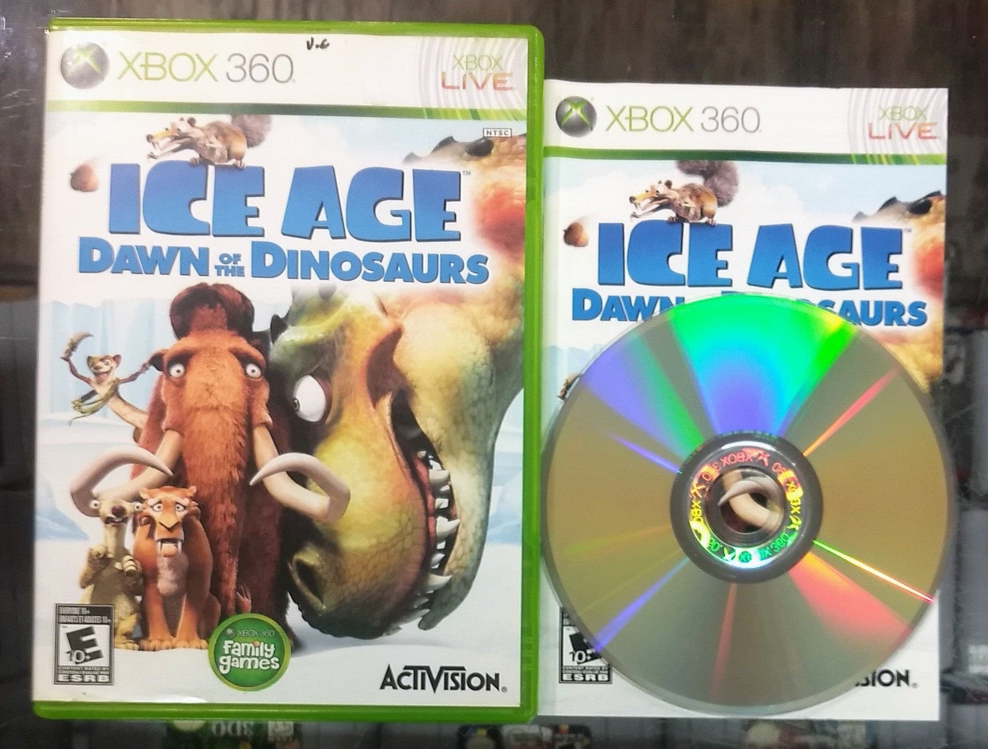 ICE AGE: DAWN OF THE DINOSAURS (XBOX 360 X360) - jeux video game-x