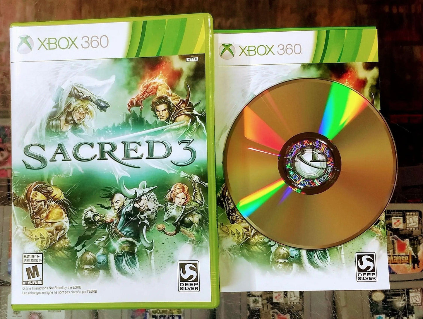 SACRED 3 XBOX 360 - jeux video game-x
