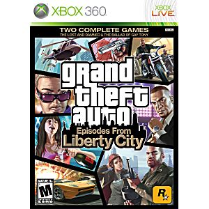 GRAND THEFT AUTO EPISODES FROM LIBERTY CITY VERSION FRANCAISE USK IMPORT JX360 - jeux video game-x